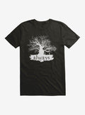 Harry Potter Always Tree Black T-Shirt | Trending Graphic Tee For Fans