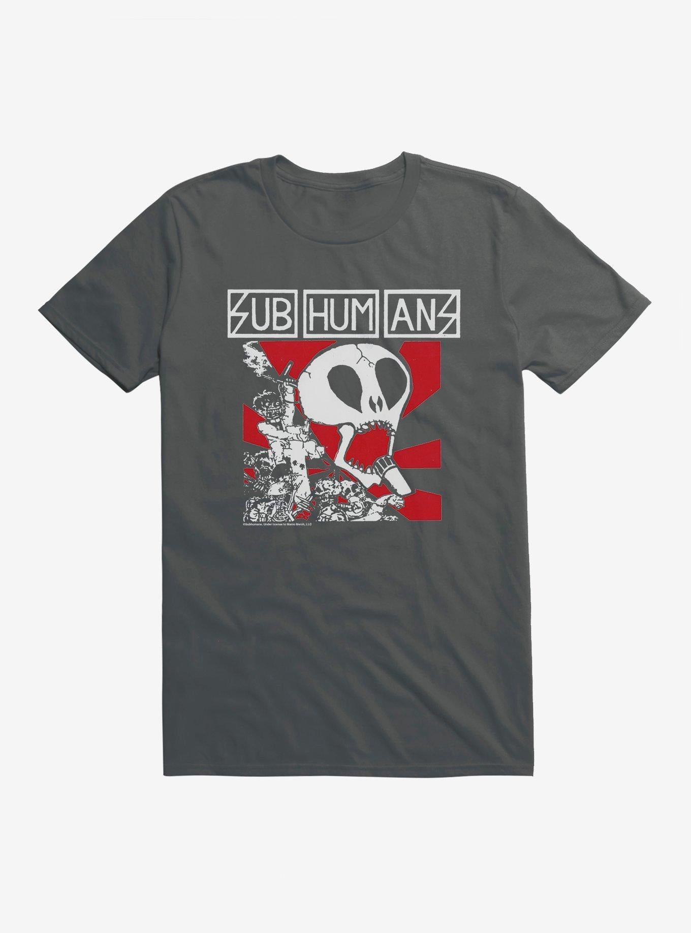 Subhumans Skull Band Logo T-Shirt | Trending Graphic Tee For Fans