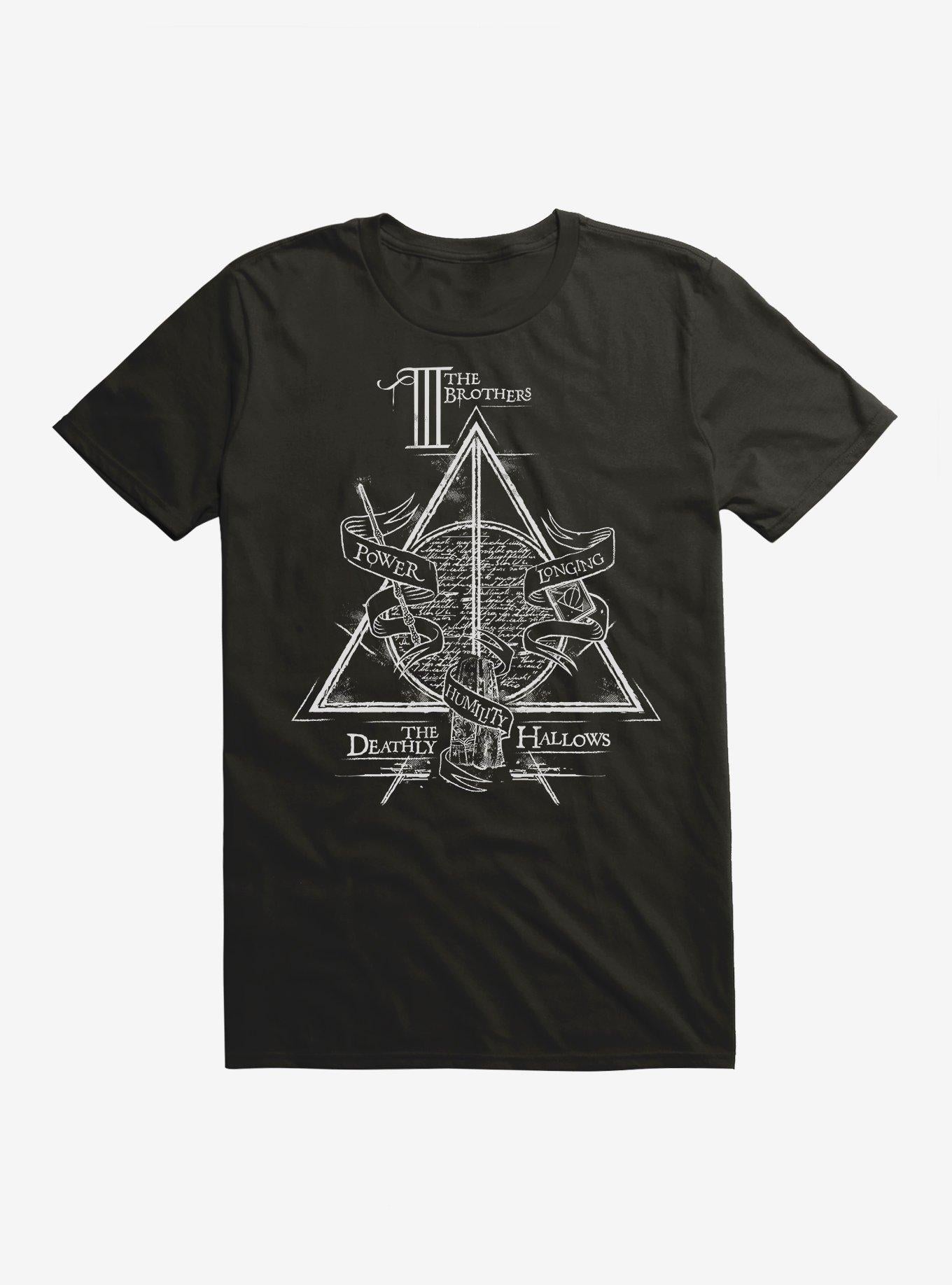 Extra Soft Harry Potter The Deathly Hallows T-Shirt | Trending Graphic Tee For Fans