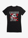 Subhumans Skull Band Logo Girls T-Shirt | Trending Graphic Tee For Fans