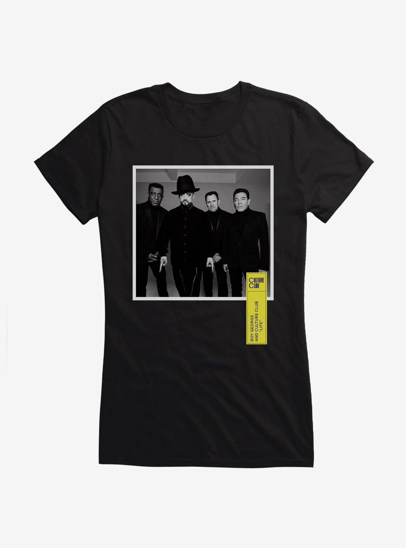 Boy George & Culture Club Band Picture Girls T-Shirt | Trending Graphic Tee For Fans
