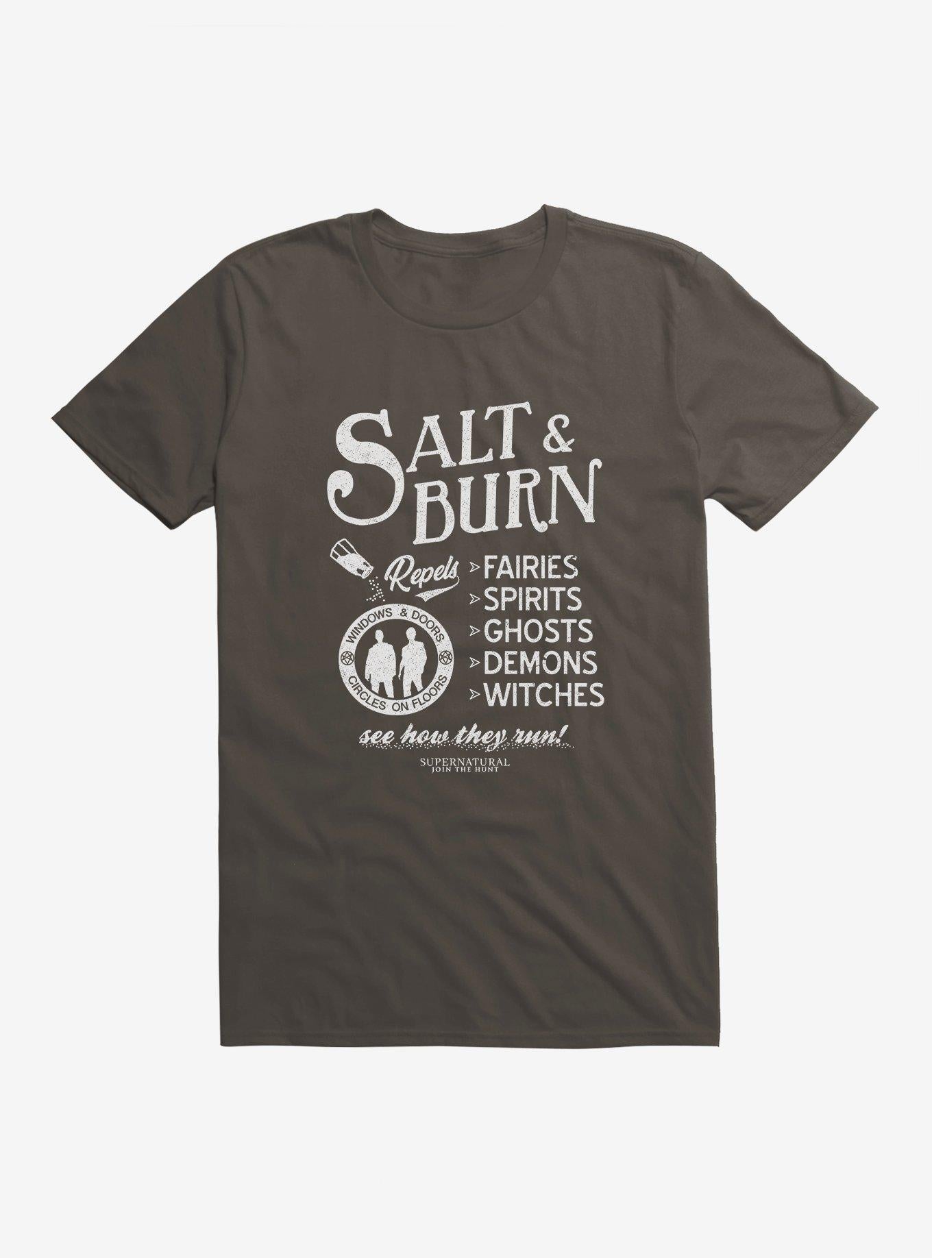 Supernatural Salt & Burn T-Shirt | Trending Graphic Tee For Fans