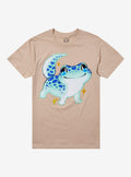 Blue Gecko Star By Tealux Art T-Shirt | Trending Graphic Tee For Fans