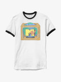 Mtv Retro World Premiere Ringer T-Shirt | Trending Graphic Tee For Fans