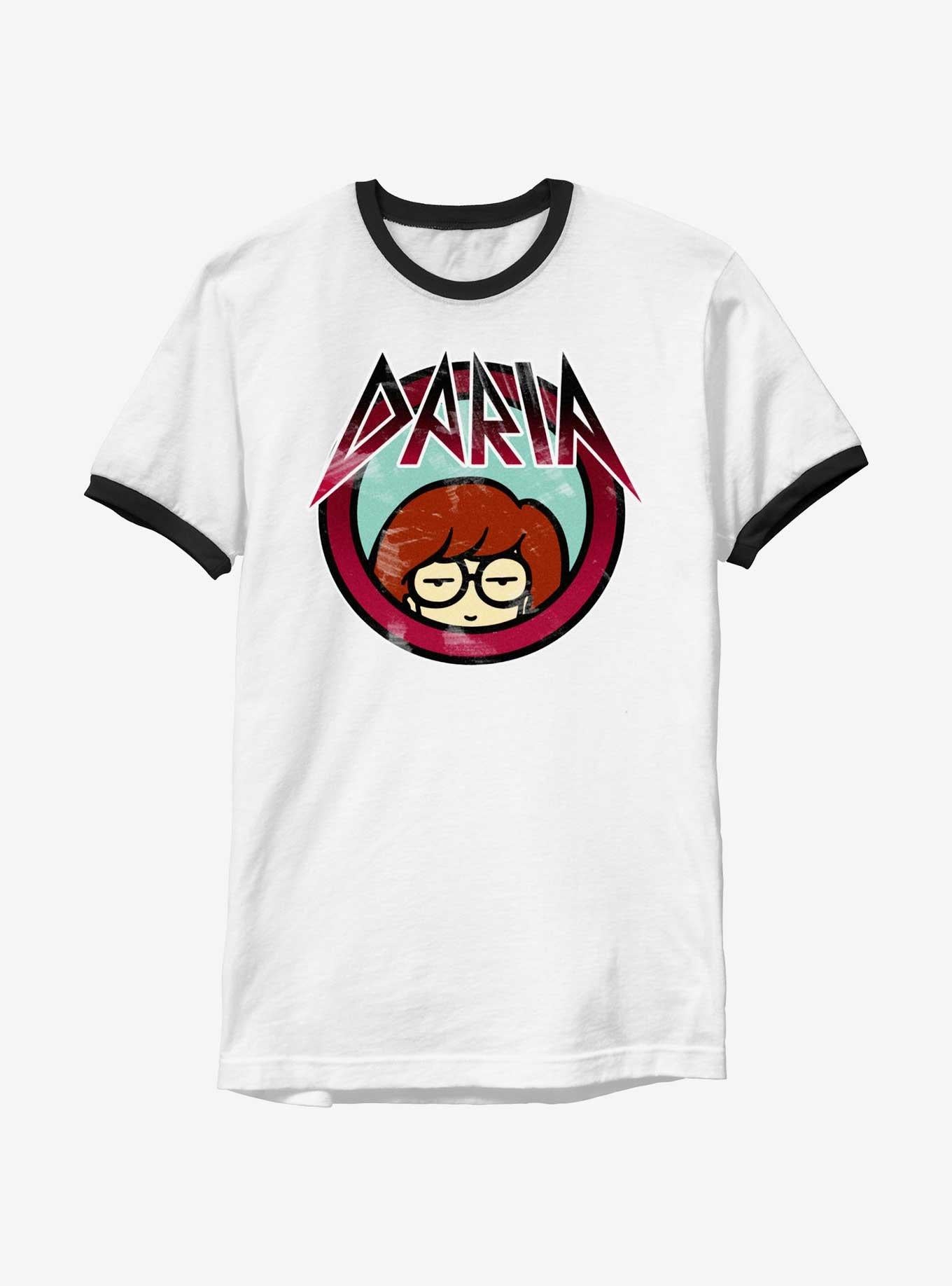 Mtv Daria Rock Ringer T-Shirt | Trending Graphic Tee For Fans