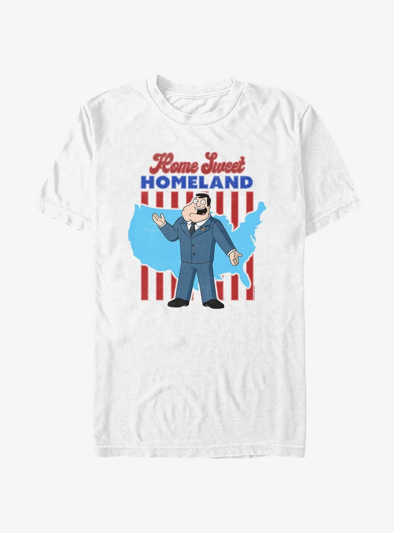 American Dad Home Sweet Homeland T-Shirt | Trending Graphic Tee For Fans