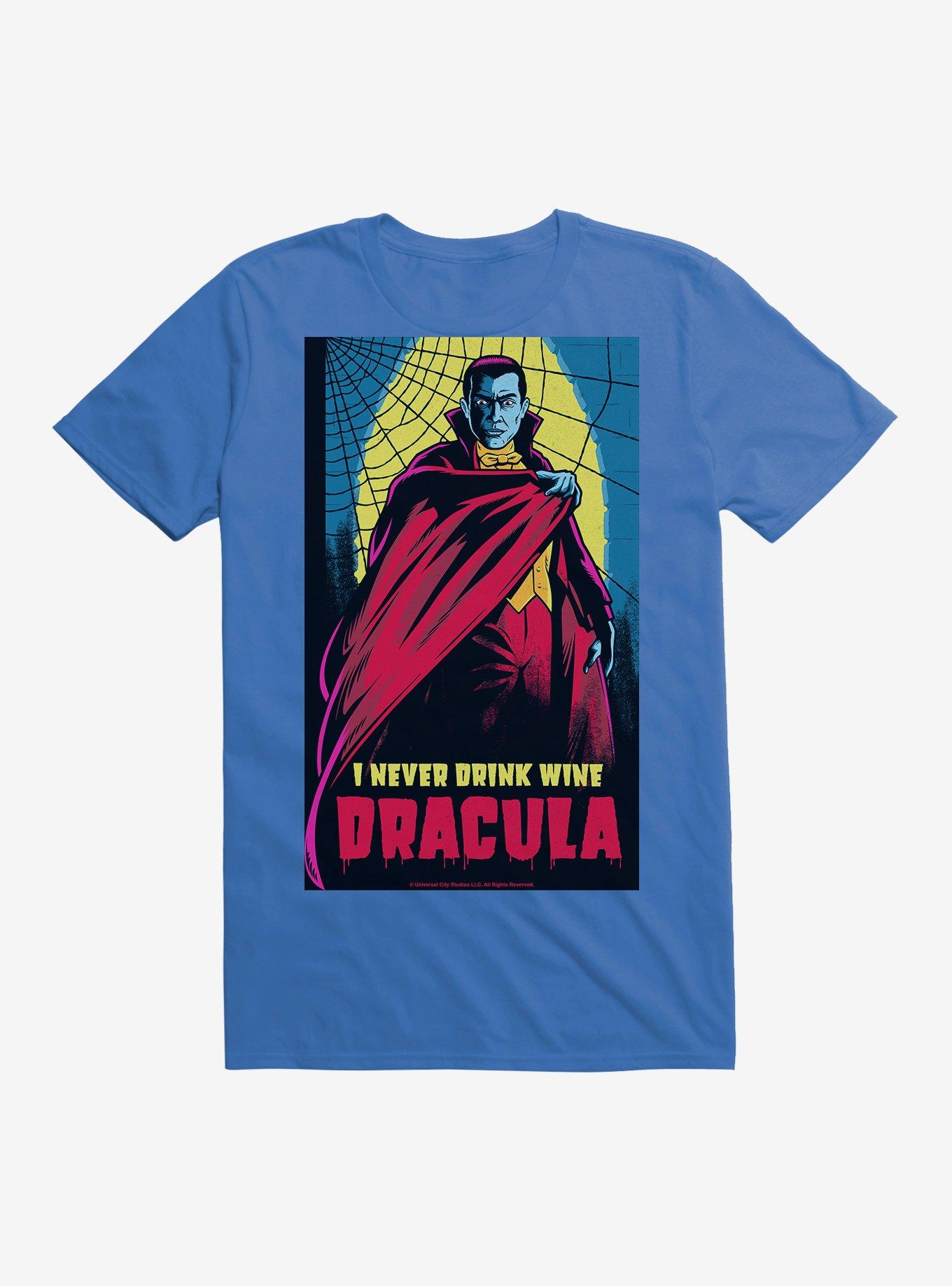 Dracula I Never Drink Wine T-Shirt | Trending Graphic Tee For Fans