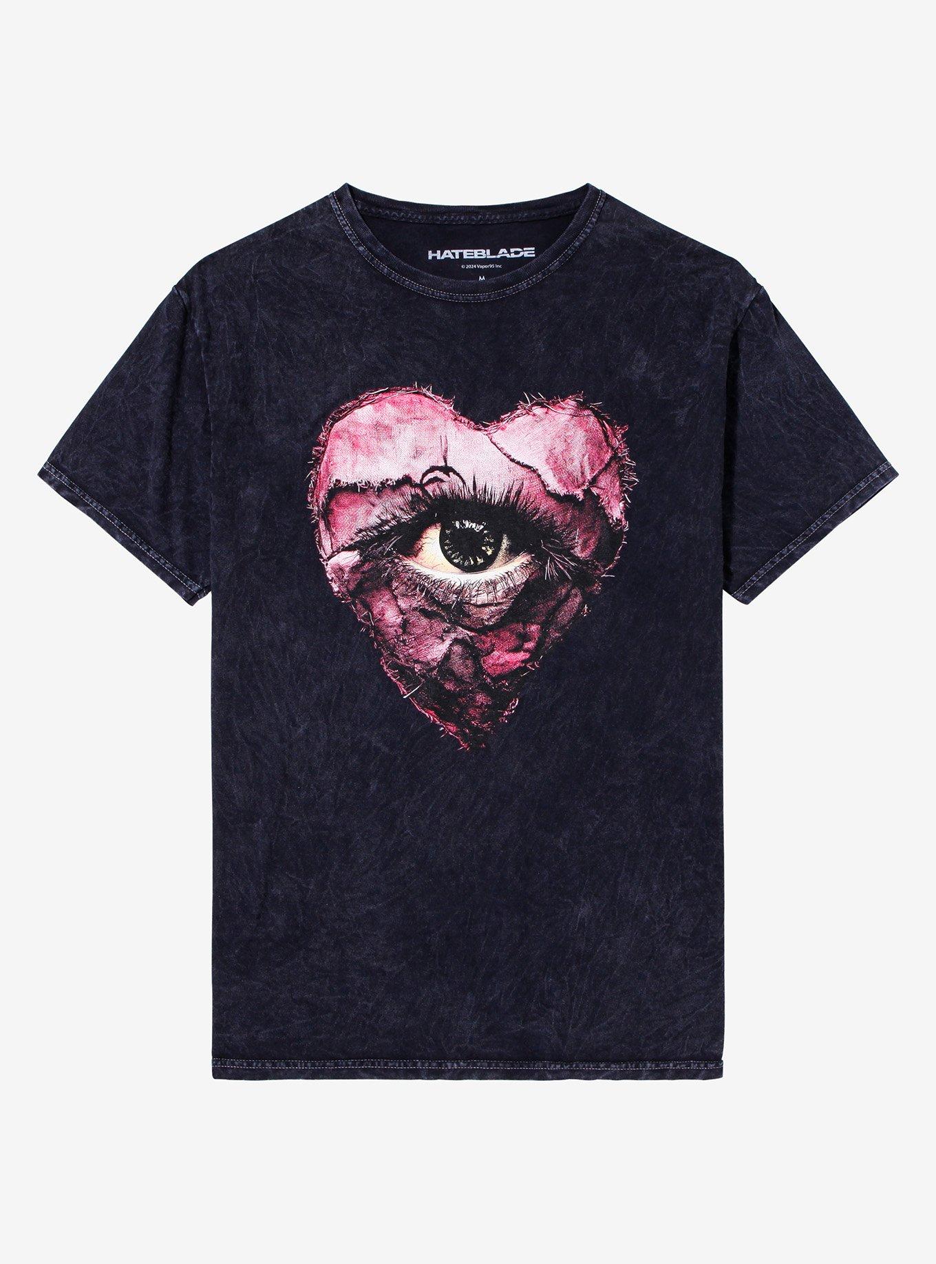 Hateblade Flesh Heart Eye T-Shirt | Trending Graphic Tee For Fans
