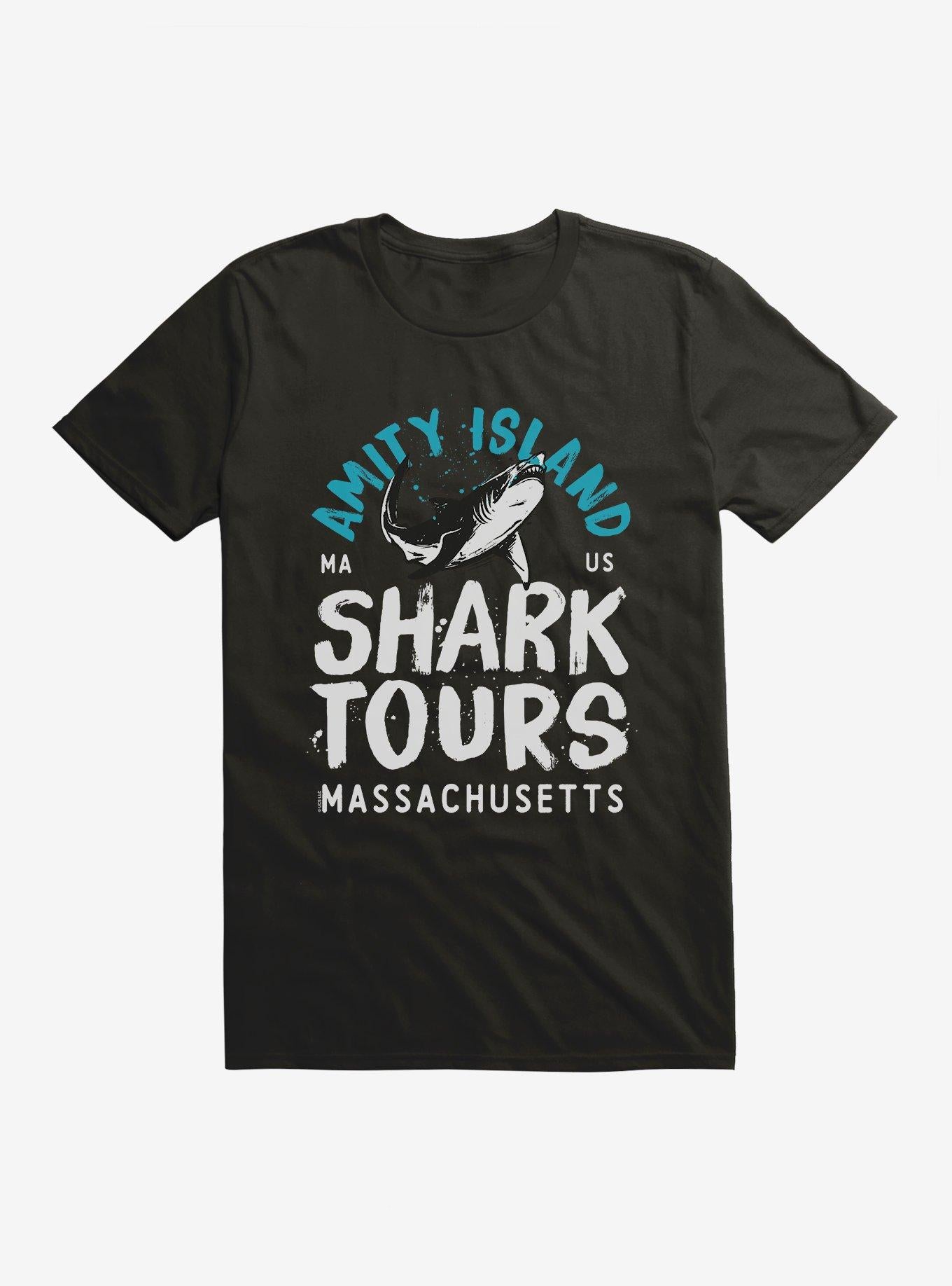 Jaws Amity Island Massachusetts T-Shirt | Trending Graphic Tee For Fans