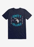 Jaws Amity Island Tours T-Shirt | Trending Graphic Tee For Fans