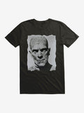 Universal Monsters The Mummy Vintage Black & White Portrait T-Shirt | Trending Graphic Tee For Fans