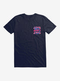 Jaws Pink Script Stack T-Shirt | Trending Graphic Tee For Fans