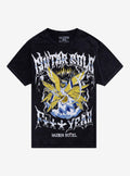 Hazbin Hotel Guitar Solo Adam Mineral Wash T-Shirt | Trending Graphic Tee For Fans