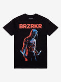 BRZRKR Bloody Knives T-Shirt | Trending Graphic Tee For Fans