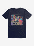 Barbie And The Rockers 80's Gradient T-Shirt | Trending Graphic Tee For Fans