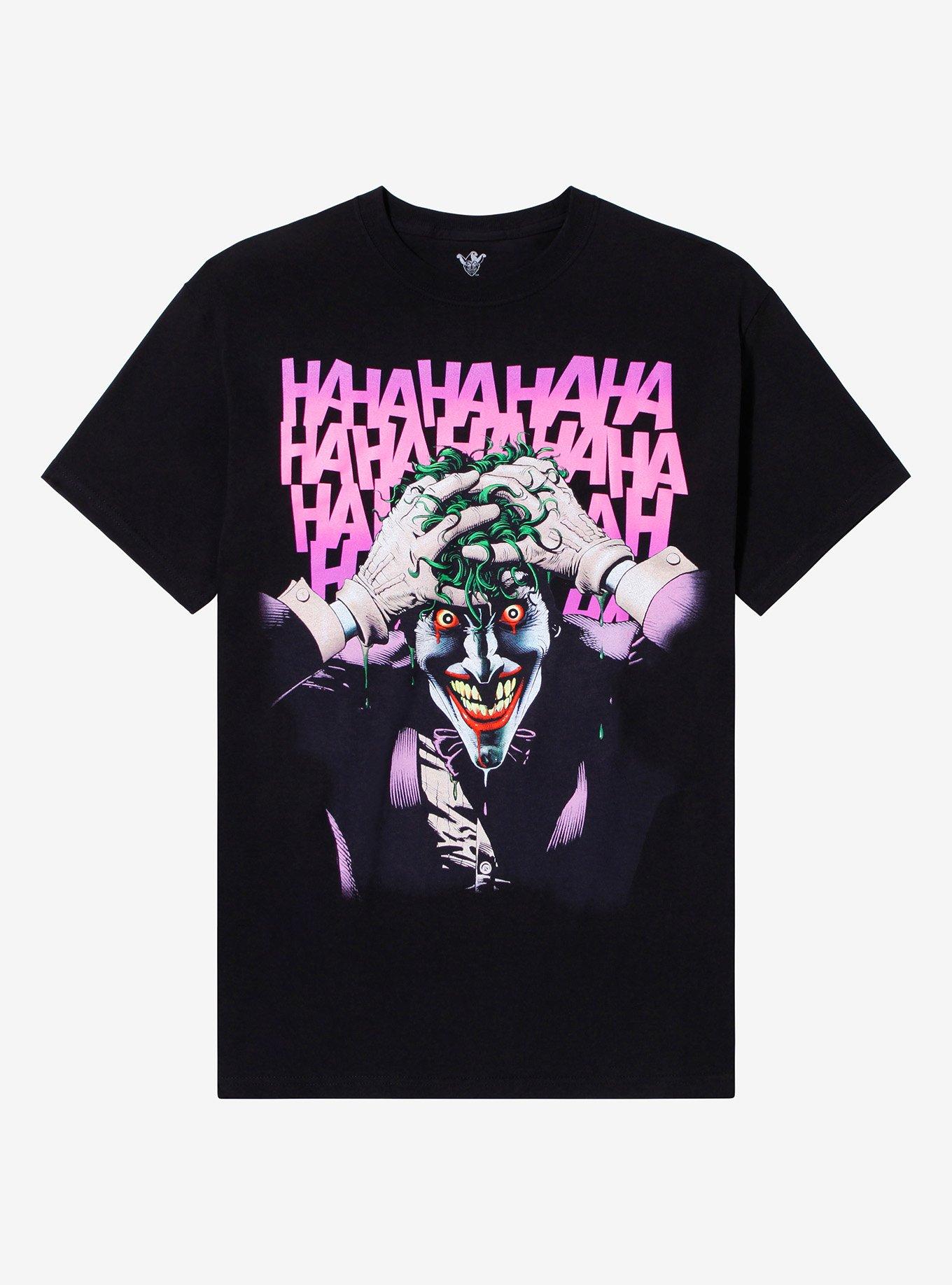DC Comics Batman The Joker Hahaha T-Shirt | Trending Graphic Tee For Fans
