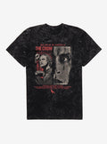 The Crow To The Land Of The Dead Mineral Wash T-Shirt | Trending Graphic Tee For Fans