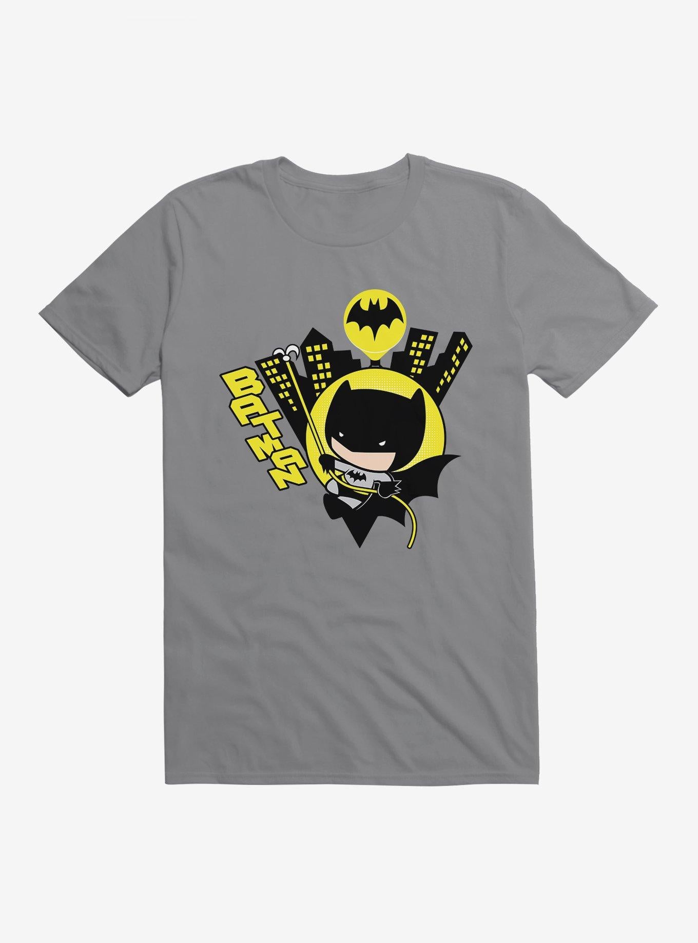 Batman Swing Over Gotham T-Shirt | Trending Graphic Tee For Fans