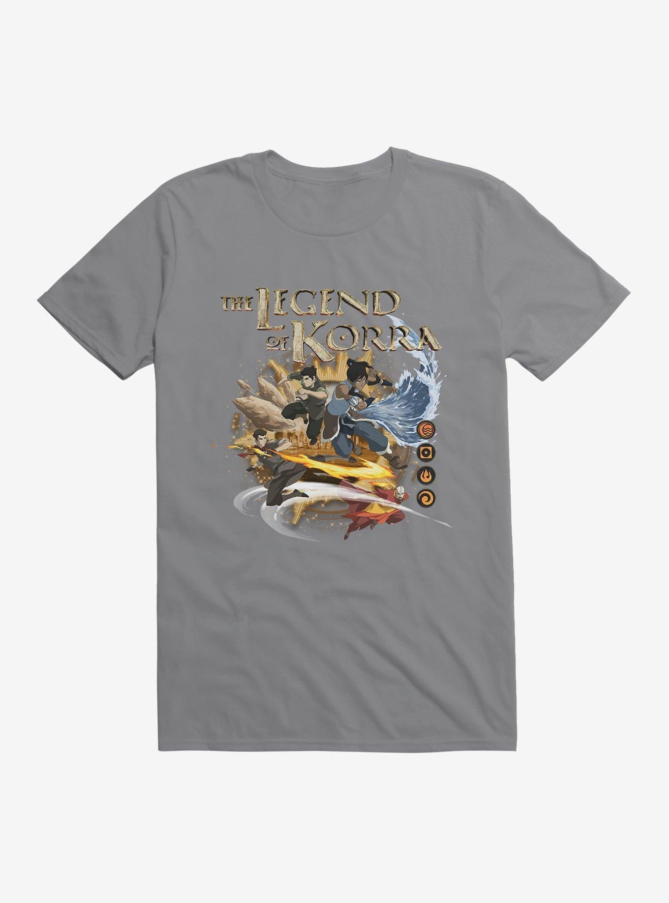The Legend Of Korra Team Avatar T-Shirt | Trending Graphic Tee For Fans