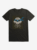Teenage Mutant Ninja Turtles Leonardo Bandana Skull And Weapons T-Shirt | Trending Graphic Tee For Fans