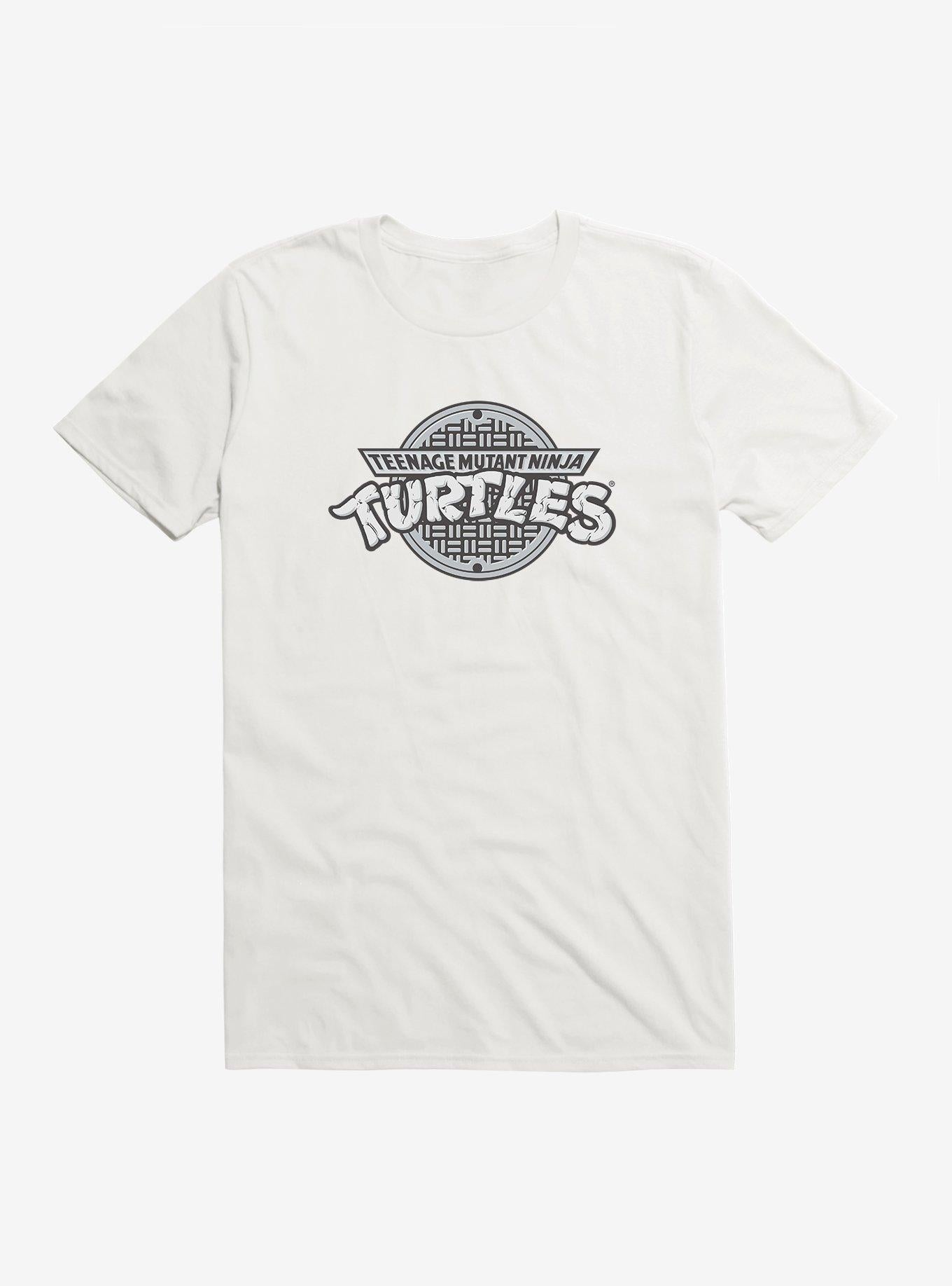 Teenage Mutant Ninja Turtles Classic Grayscale Logo T-Shirt | Trending Graphic Tee For Fans