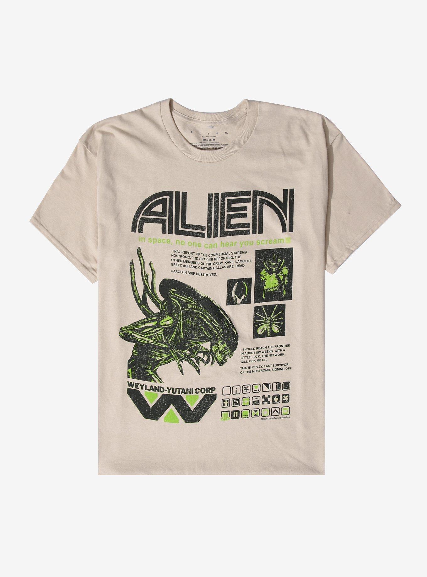 Alien Xenomorph Collage T-Shirt | Trending Graphic Tee For Fans