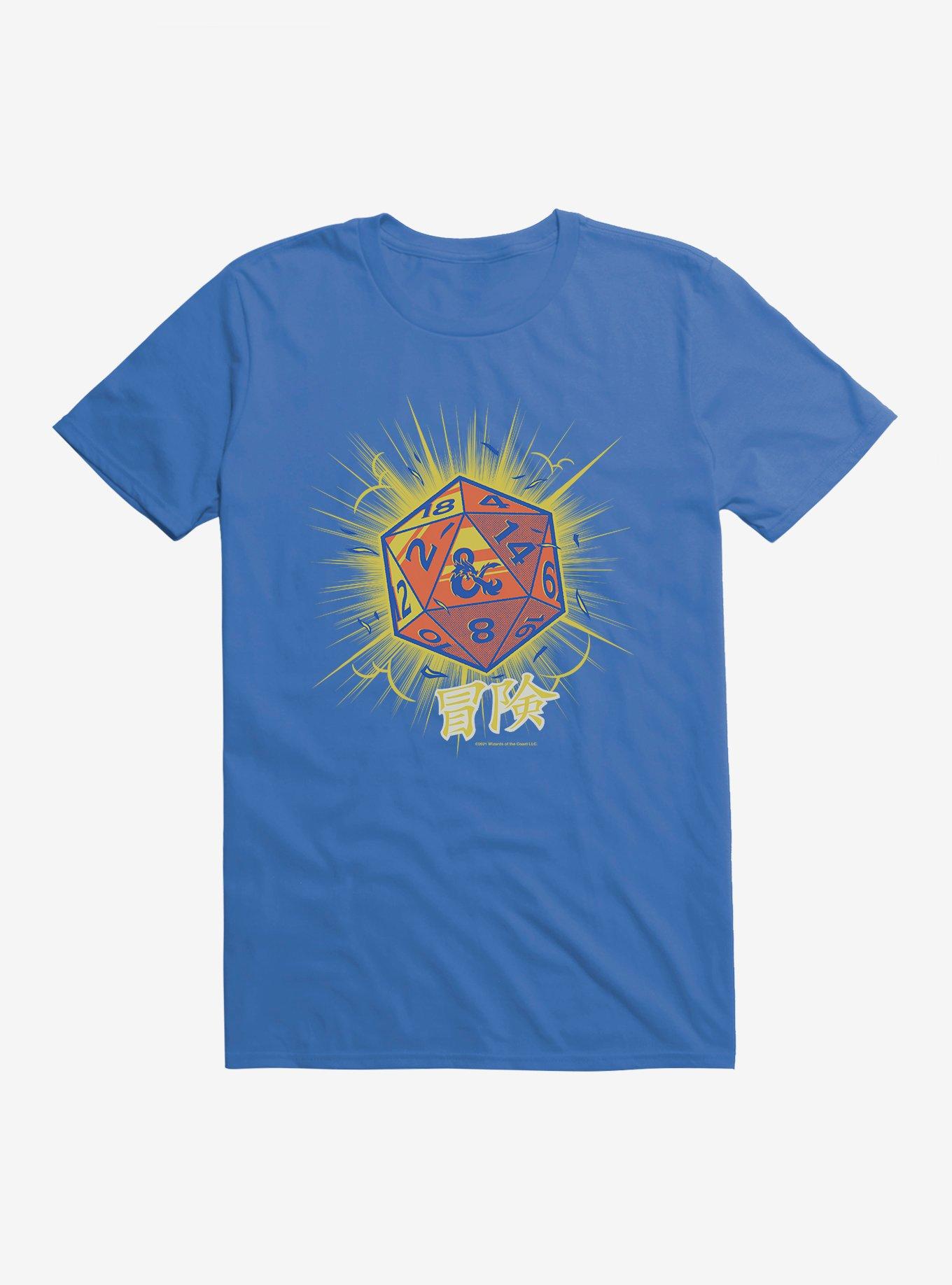 Dungeons & Dragons D20 Dice Asian Letters T-Shirt | Trending Graphic Tee For Fans