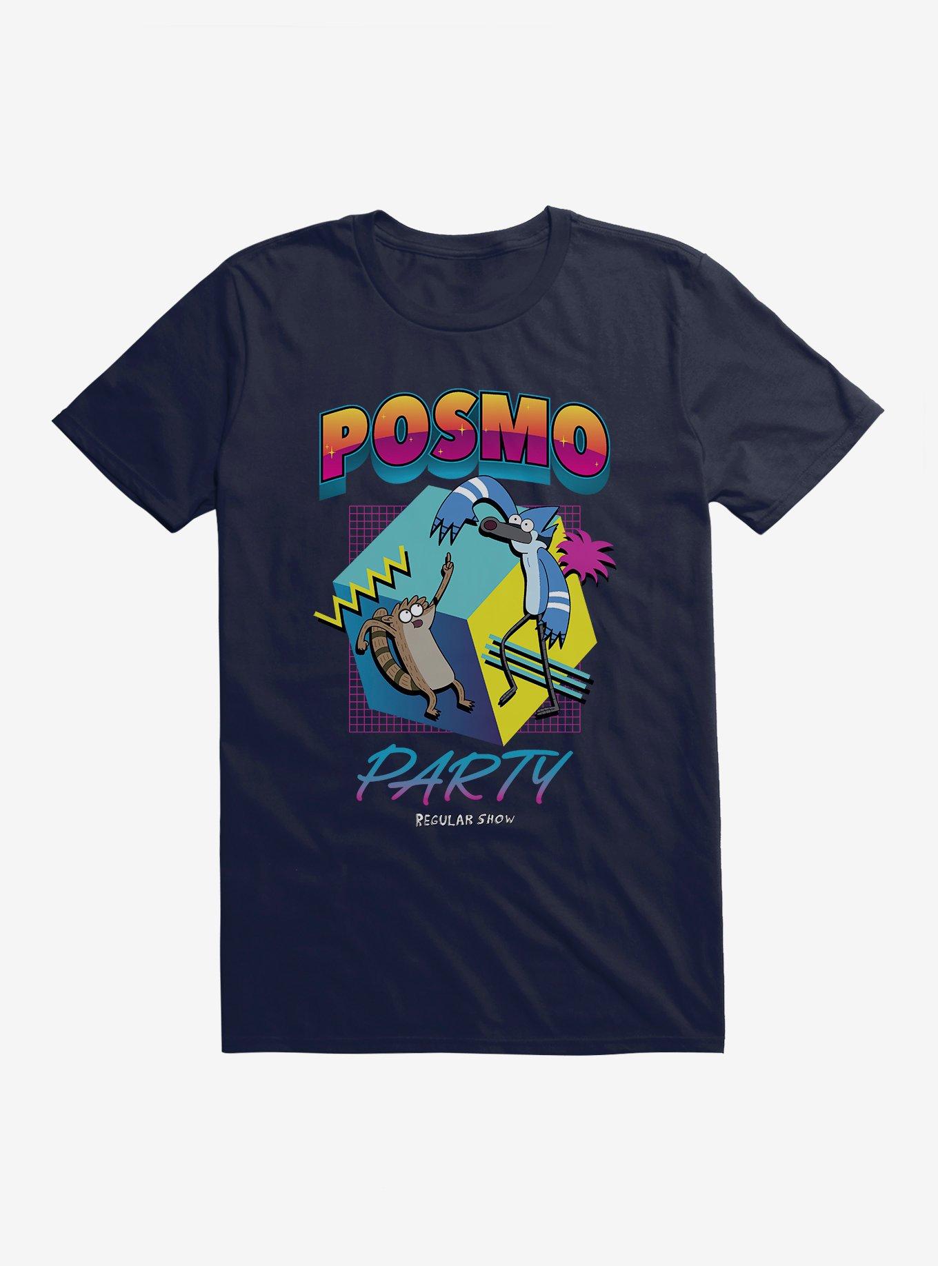 Regular Show Posmo Party T-Shirt | Trending Graphic Tee For Fans