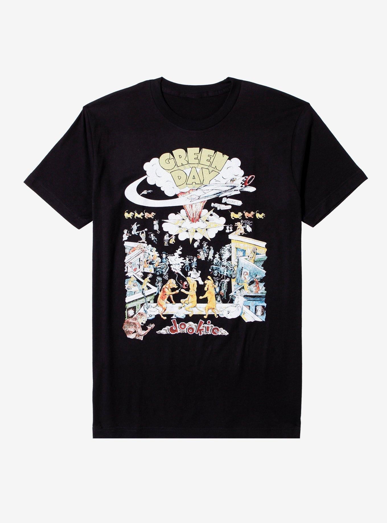 Green Day Dookie Dogs T-Shirt | Trending Graphic Tee For Fans