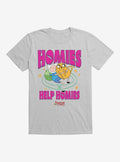 Adventure Time Help Homies T-Shirt | Trending Graphic Tee For Fans