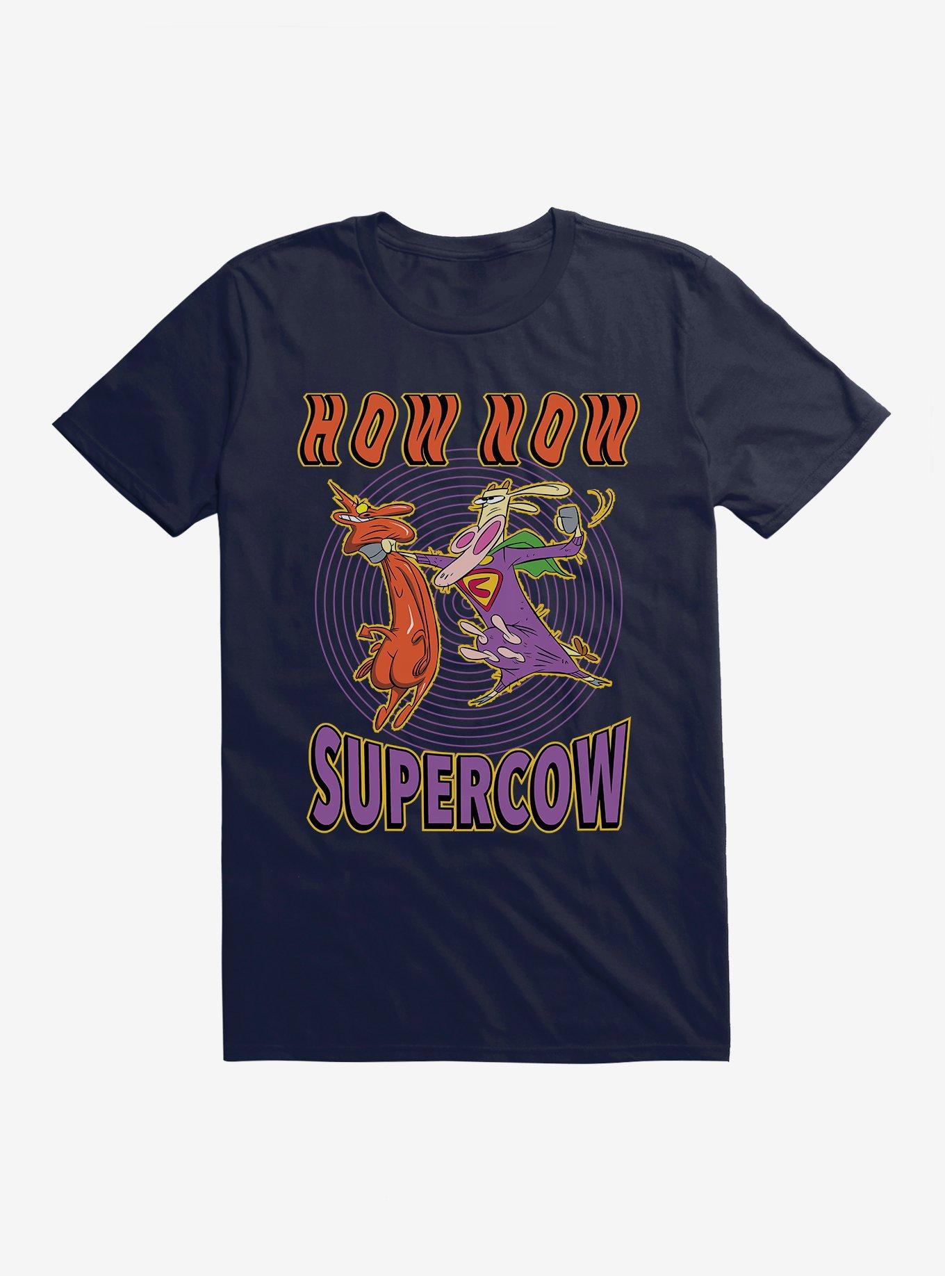 Cow And Chicken How Now Supercow T-Shirt | Trending Graphic Tee For Fans