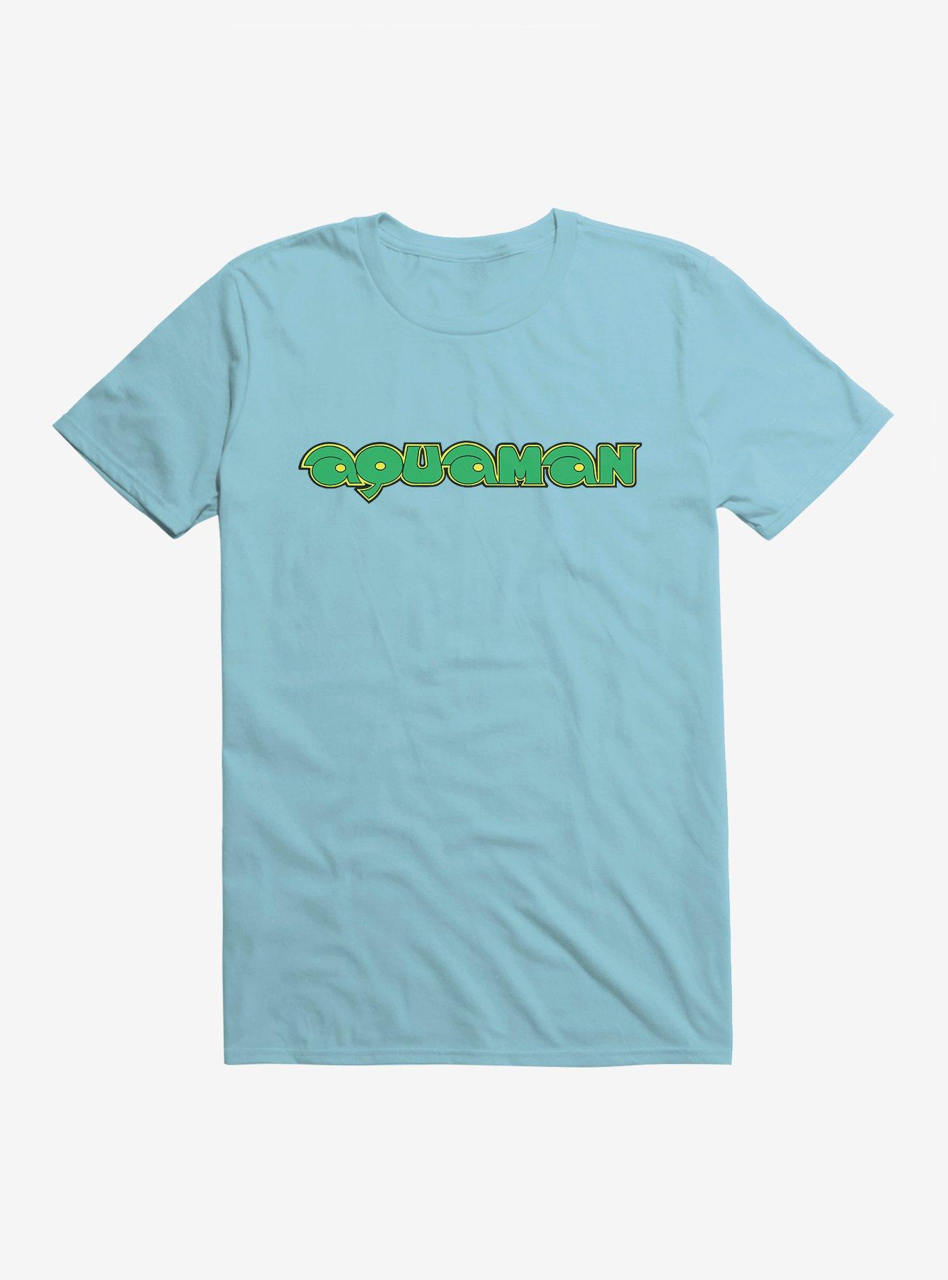 DC Comics Aquaman Vintage Retro Logo T-Shirt | Trending Graphic Tee For Fans