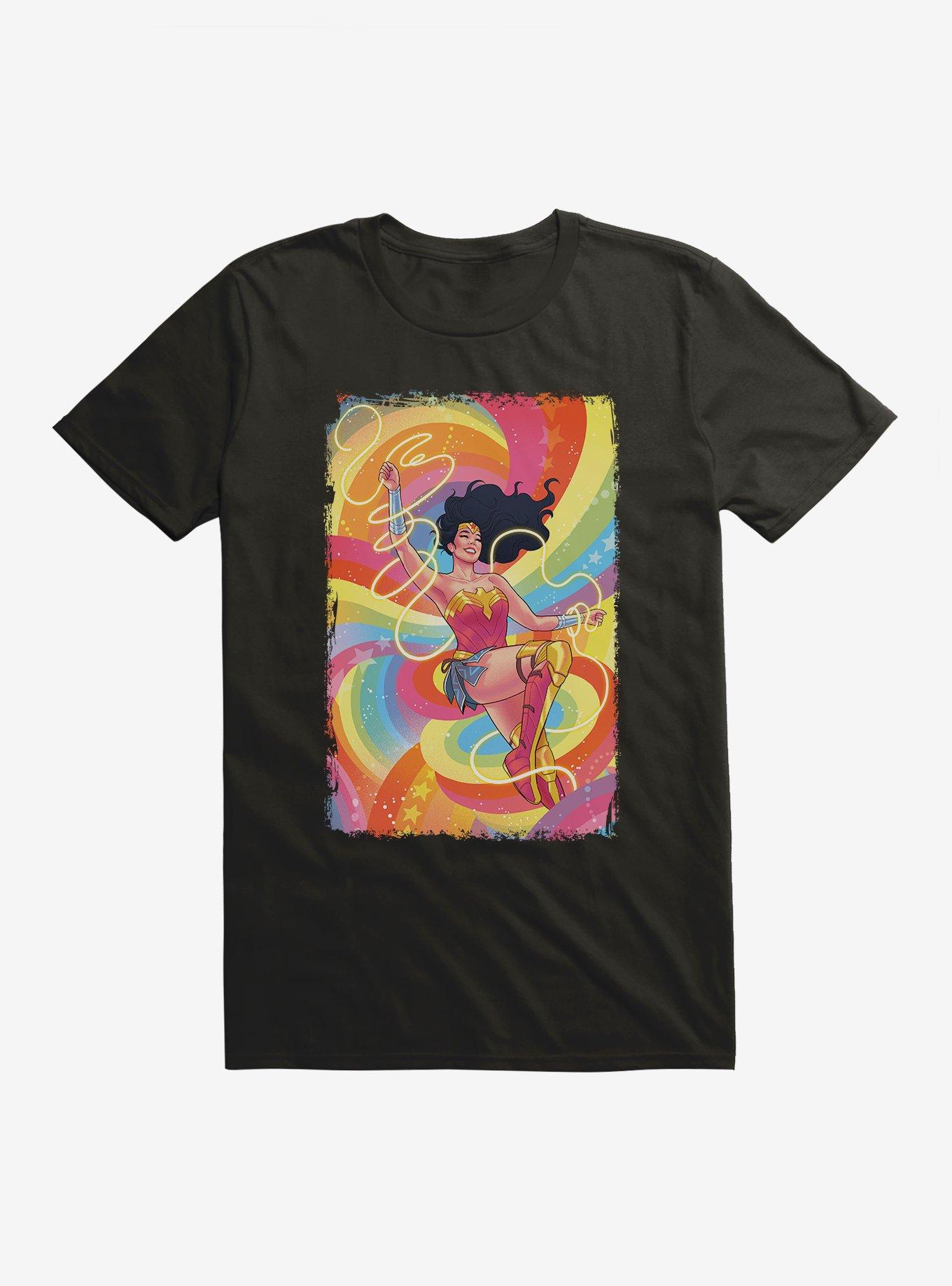 DC Comics Wonder Woman Lasso Pride T-Shirt | Trending Graphic Tee For Fans