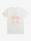 Friends Happy Turkey Day Icon T-Shirt | Trending Graphic Tee For Fans