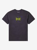 Charli XCX Brat Double-Sided Dark Wash T-Shirt | Trending Graphic Tee For Fans