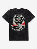 Cobra Kai South Korea Logo Mineral Wash T-Shirt | Trending Graphic Tee For Fans