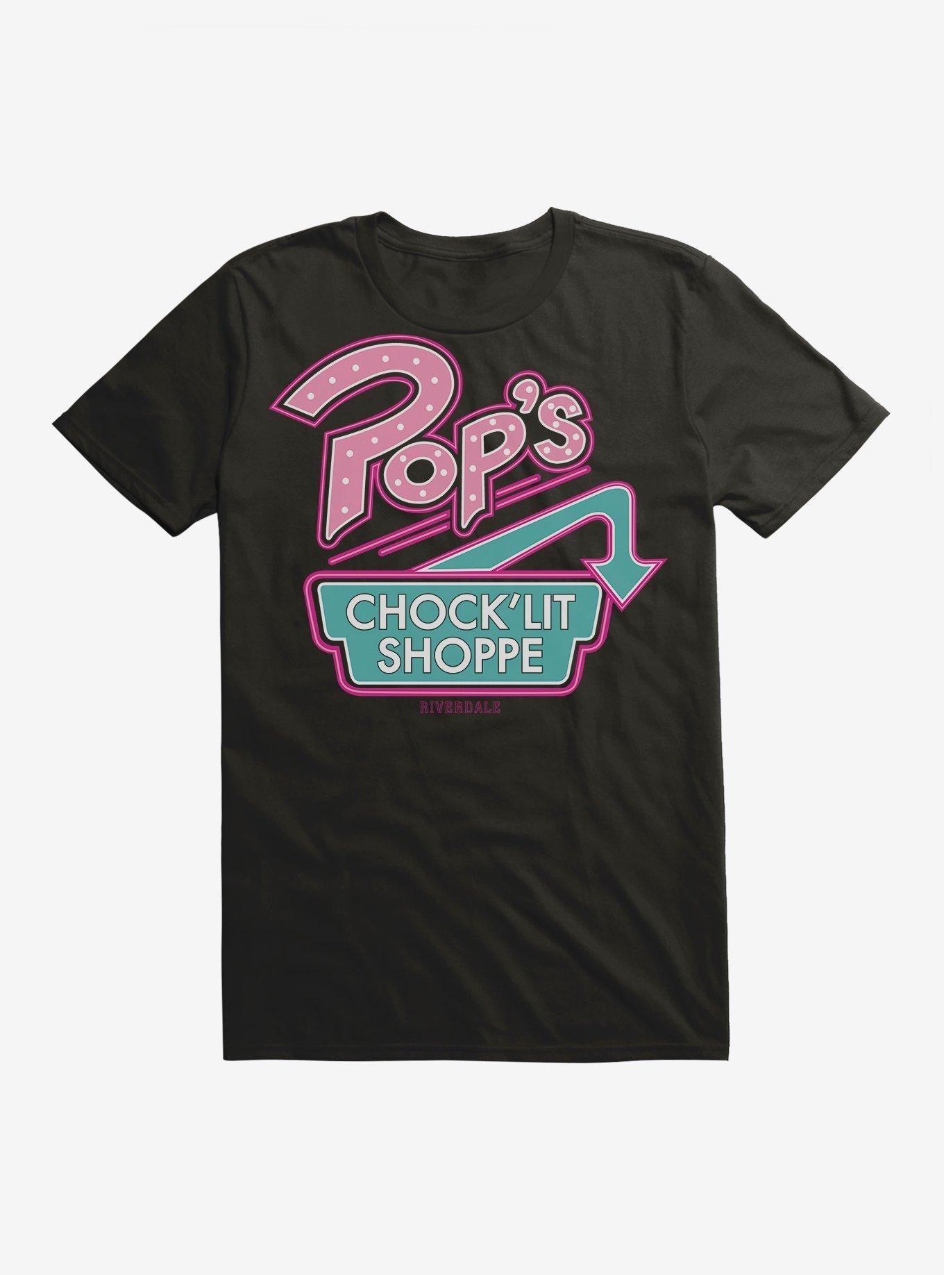Riverdale Pop's Neon Logo T-Shirt | Trending Graphic Tee For Fans