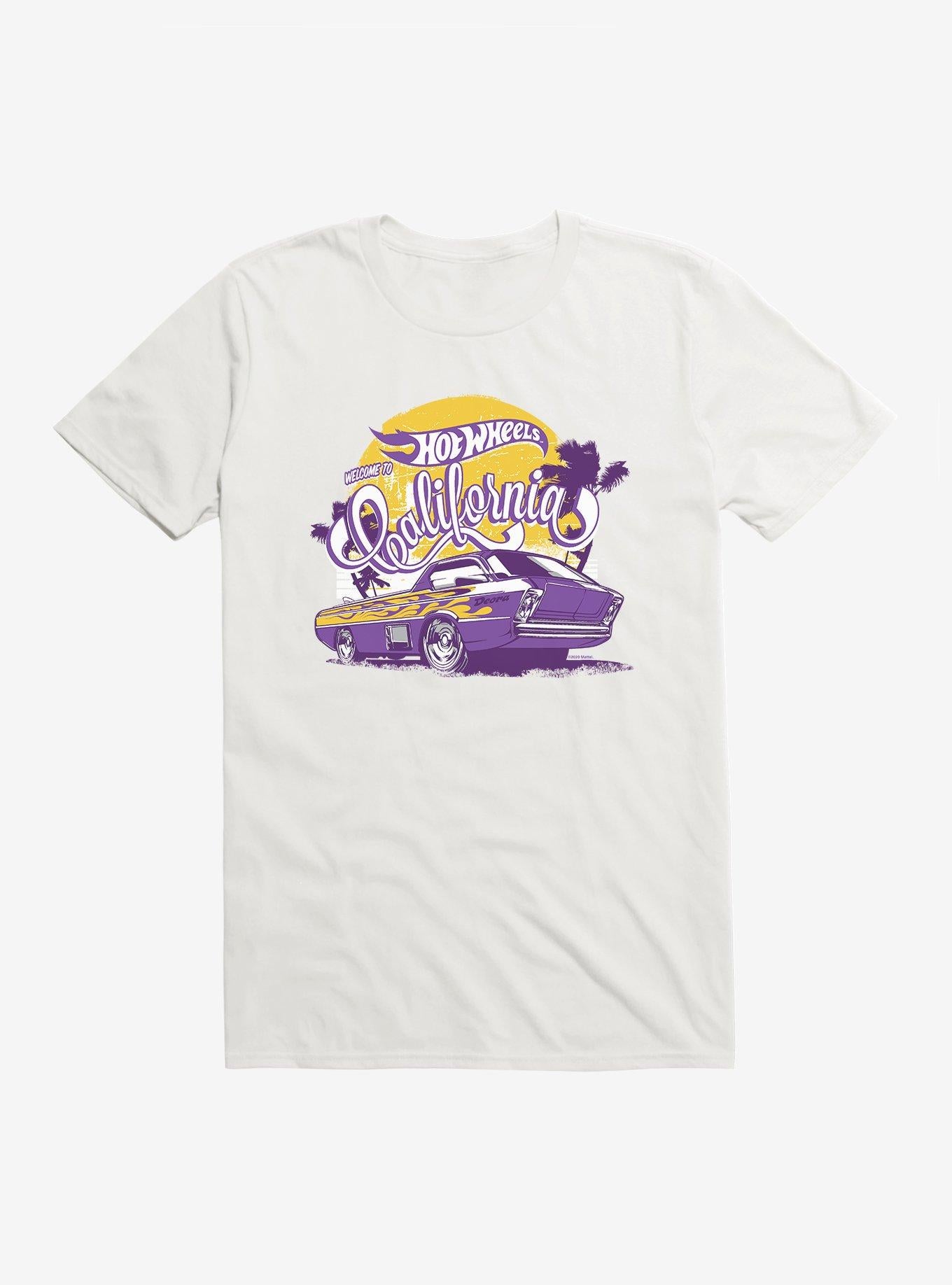 Hot Wheels Welcome To California T-Shirt | Trending Graphic Tee For Fans