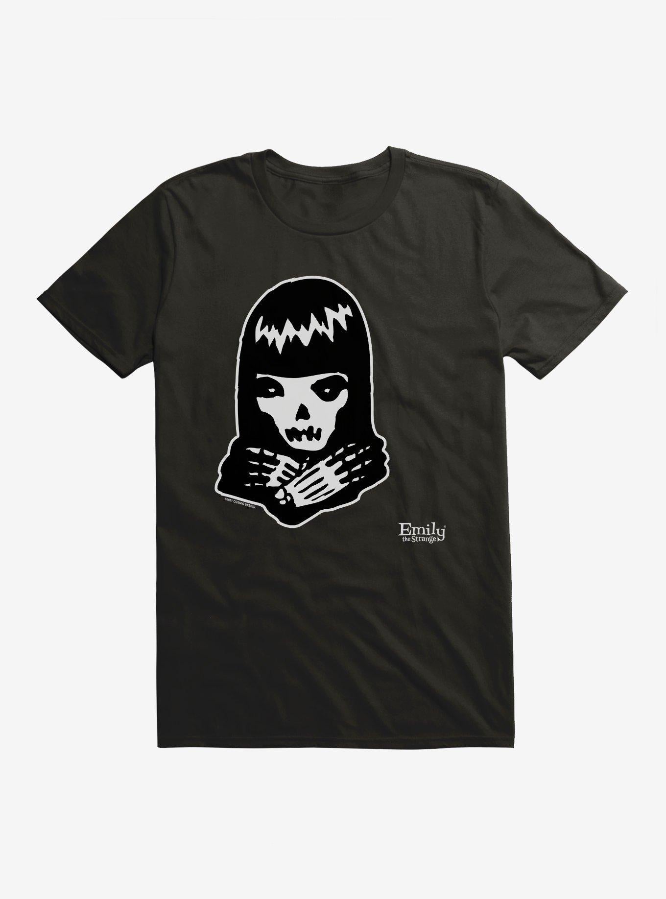 Emily The Strange Skeleton T-Shirt | Trending Graphic Tee For Fans