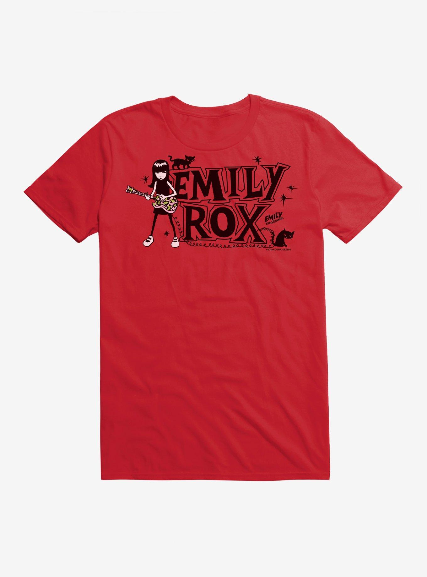 Emily The Strange Emily Rox T-Shirt | Trending Graphic Tee For Fans