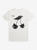 Emily The Strange Black Cherry Cats T-Shirt | Trending Graphic Tee For Fans