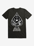Emily The Strange Ace Of Spades Black T-Shirt | Trending Graphic Tee For Fans