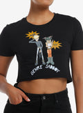 mgk X Trippie Redd genre sadboy Anime Duo Girls Baby T-Shirt | Trending Graphic Tee For Fans