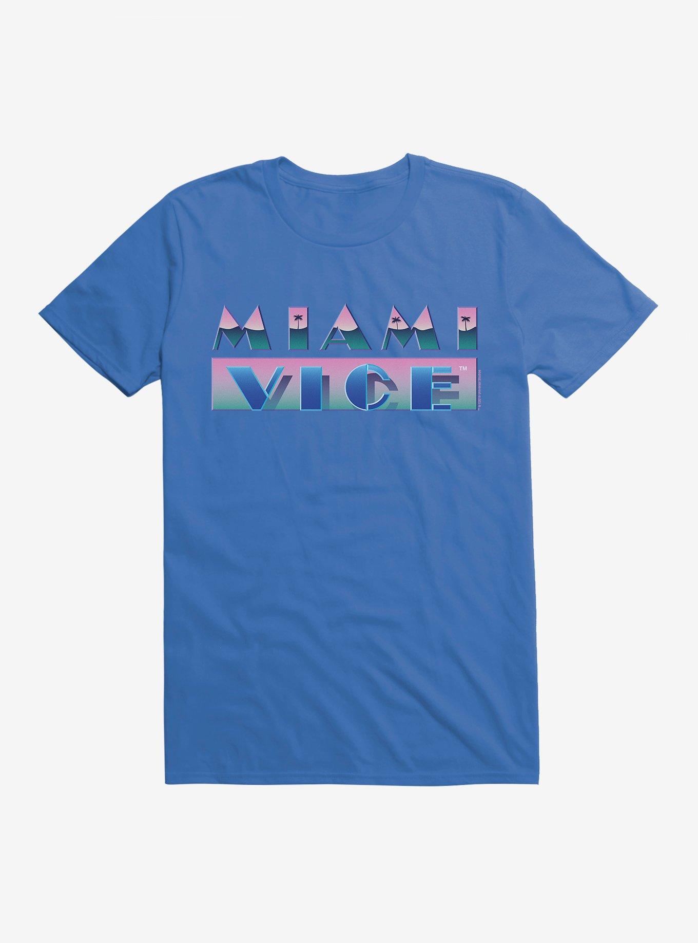 Miami Vice Bold Script T-Shirt | Trending Graphic Tee For Fans