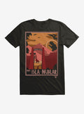 Jurassic Park Isla Nublar Black T-Shirt | Trending Graphic Tee For Fans
