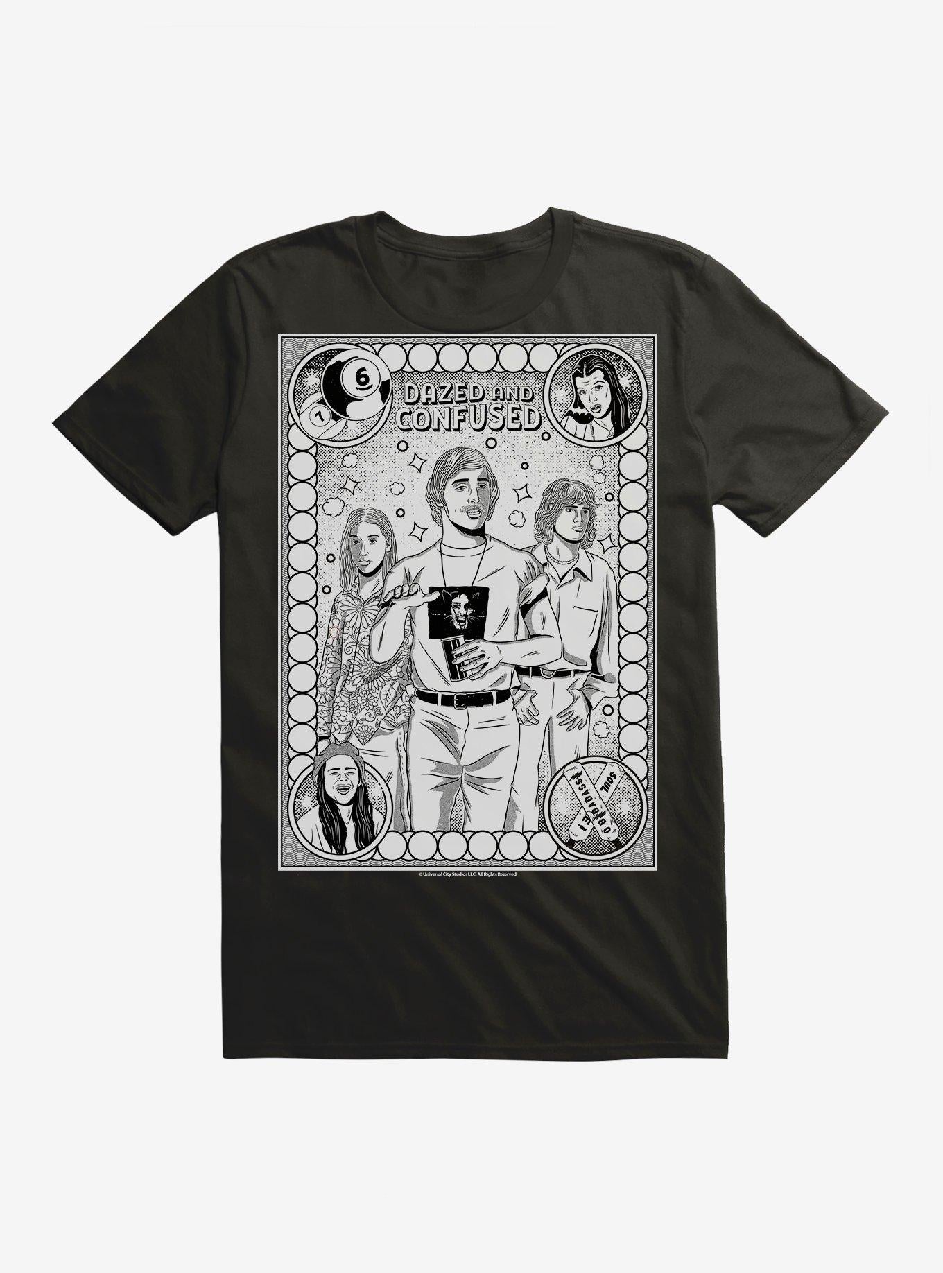 Dazed and Confused Sketch Poster T-Shirt | Trending Graphic Tee For Fans