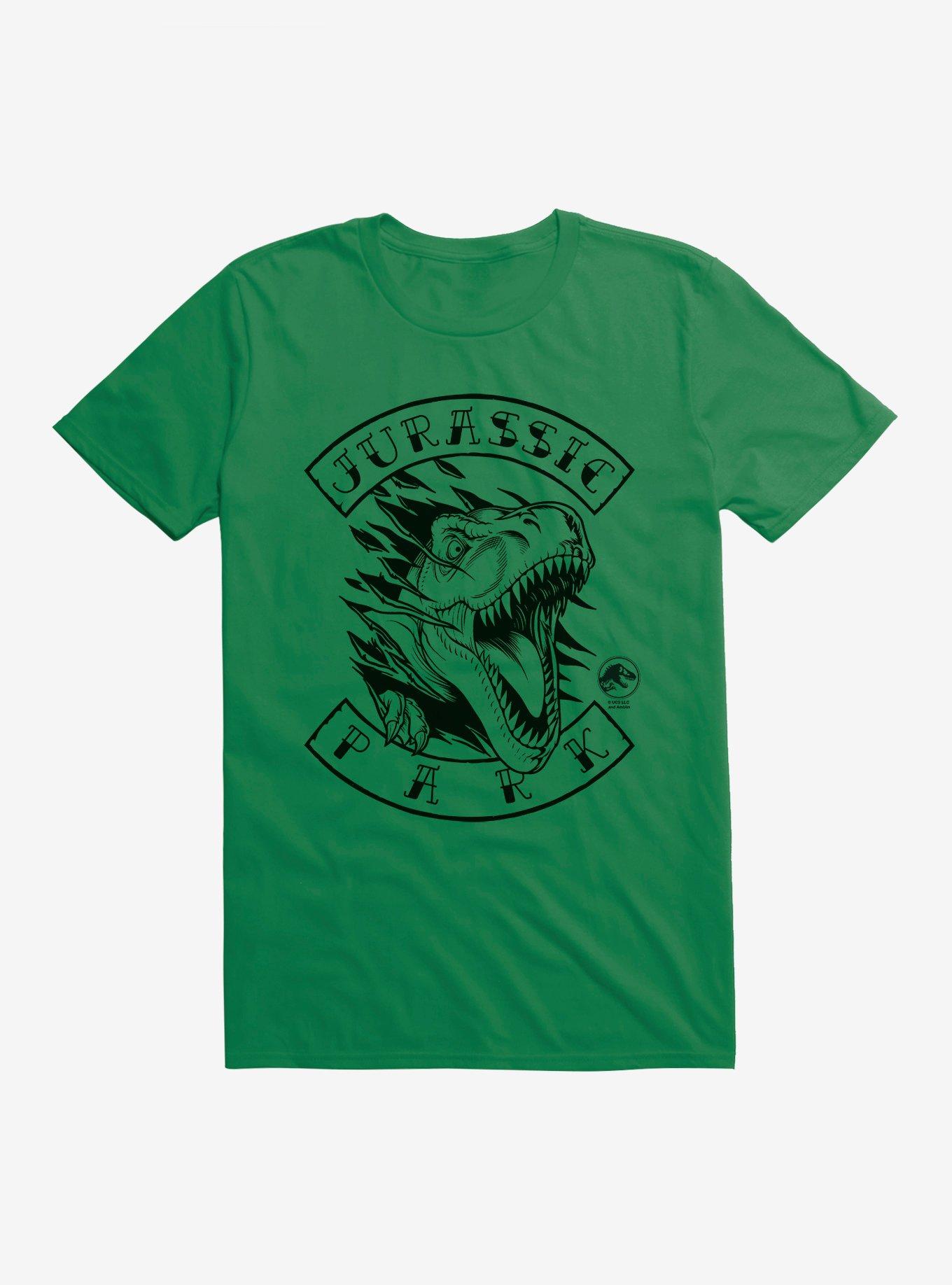 Jurassic World Jurassic Park Banner T-Shirt | Trending Graphic Tee For Fans