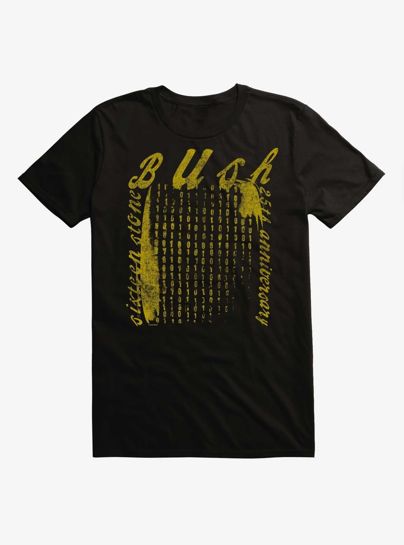 Bush Sixteen Stone 25th Anniversary T-Shirt | Trending Graphic Tee For Fans