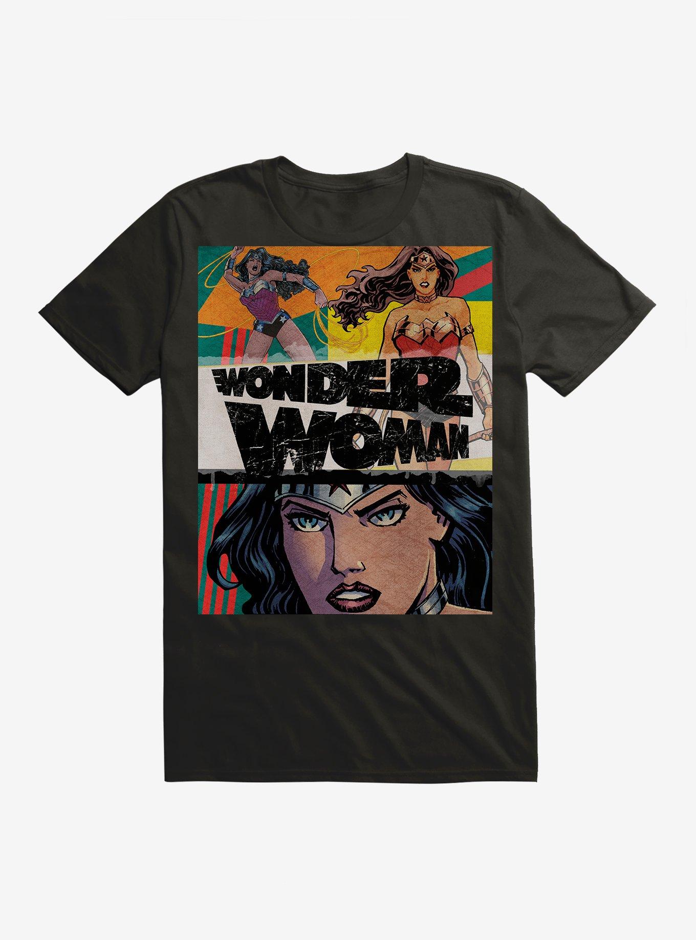 DC Comics Wonder Woman Comic Art T-Shirt | Trending Graphic Tee For Fans