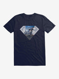 DC Comics Superman Hero Logo Silhouette T-Shirt | Trending Graphic Tee For Fans